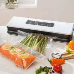 Appareil à emballer sous vide blanc 37 cm 150 W KSSV60 Kitchen Chef Professional