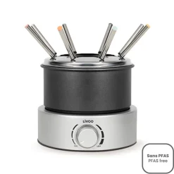 Appareil à fondue électrique 2,4 L 8 personnes 800 W Livoo