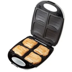 Appareil 4 gaufres et croque-monsieurs 1200 W DO9046C Domo
