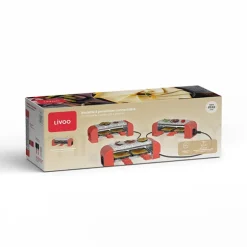 Appareil à raclette 2 personnes connectable 450 W Livoo