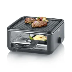 Appareil à raclette 4 personnes avec mini-grill RG 2360 800 W Severin