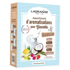Assortiment de 5 arômes pour yaourt 425 g Lagrange