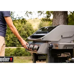 Barbecue à gaz Spirit II E-310 Plancha noir Weber