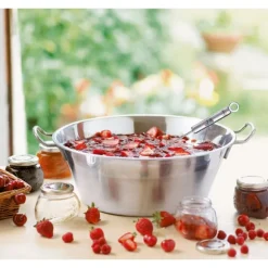 Bassine à confiture inox 38cm Baumalu