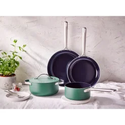 Batterie de cuisine Mobi vert Beka