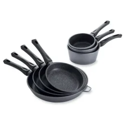 Batterie de cuisine 7 pièces revêtement Dur comme la pierre Mathon