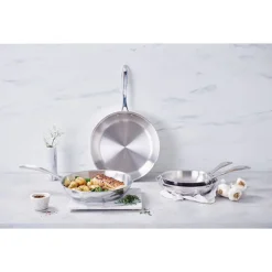 Batterie de cuisine 8 pièces tout inox Chef Beka