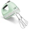 Batteur à main électrique 9 vitesses 85 W vert pistache 5KHM9212EPT Kitchenaid