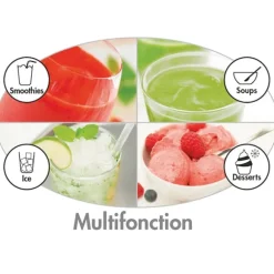 Blender laqué chrome 1,8 L 1300 W 11630 Magimix
