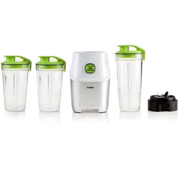 Blender Xpower et 3 bouteilles 1000 W DO700BL Domo