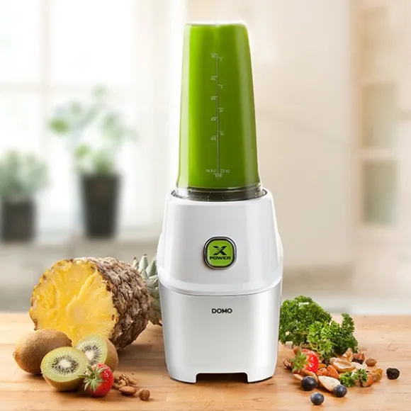 Blender Xpower et 3 bouteilles 1000 W DO700BL Domo