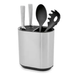 Bloc couteaux porte-ustensiles en inox Mathon