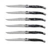 Bloc 6 couteaux à steak Laguiole lame inox 11 cm Jean Dubost