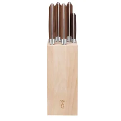 Bloc pour 5 couteaux en hêtre Opinel