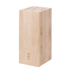 Bloc pour 5 couteaux en hêtre Opinel