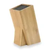Bloc rangement de couteaux bambou véritable Pradel Jean Dubost