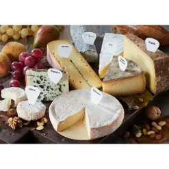 Boite de 16 étiquettes marque-fromages