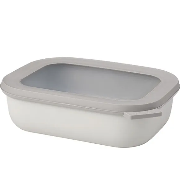 Bol multifonction rectangulaire Cirqula 1000 ml Nordic White Mepal