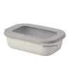 Bol multifonction rectangulaire Cirqula 500 ml Nordic White Mepal