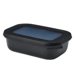 Bol multifonction rectangulaire Cirqula 500 ml Nordic Black Mepal