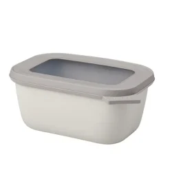 Bol multifonction rectangulaire Cirqula 750 ml Nordic White Mepal