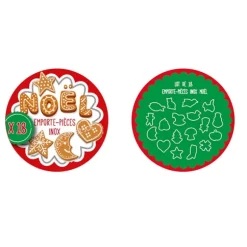 Boîte 18 découpoirs inox Noël Patisse