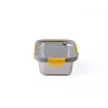 Boîte de conservation en inox rectangulaire 1200 ml compatible micro-ondes Pika