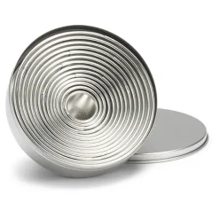 Boîte de 14 découpoirs ronds lisses en inox 2 à 11 cm Mathon