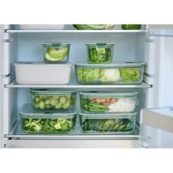 Boîte hermétique en verre 1500 ml EasyClip Nordic Sage Mepal