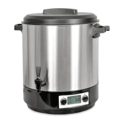 Bouilleur à bocaux inox 31 litres automatique 2000 W KCPST31LCD.IX Kitchen Chef Professional