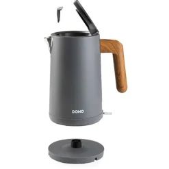 Bouilloire grise mat 1,7 L 2200 W Domo