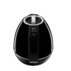 Bouilloire inox à température réglable 1,2 L noire Simeo