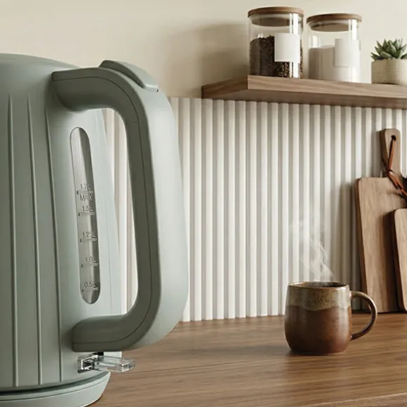 Bouilloire électrique sauge Bistria 1,7 L 2200 W Terraillon