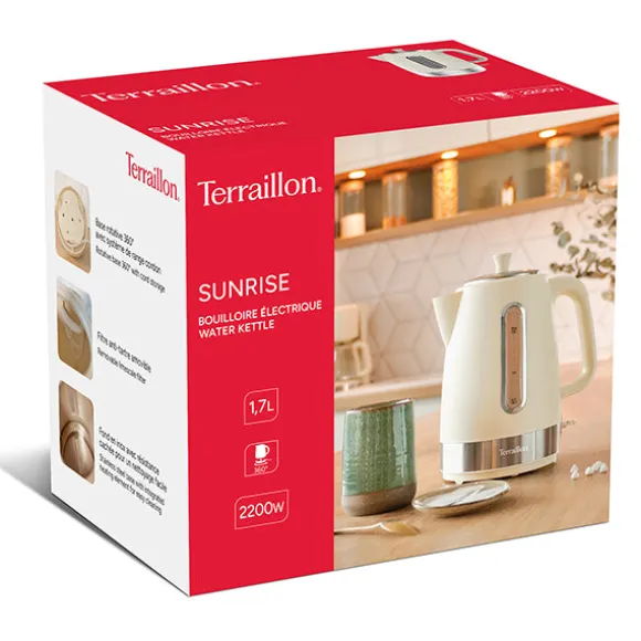 Bouilloire électrique Sunrise 1,7 L 2200W Terraillon