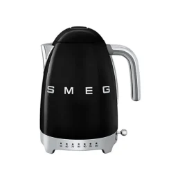 Bouilloire noir 1,7 L 2400 W KLF04BLEU Smeg