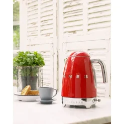 Bouilloire rouge 1,7 L 2400 W KLF04RDEU Smeg