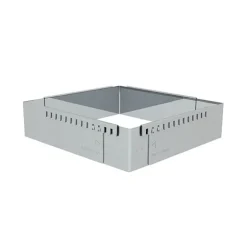 Cadre entremets carré adaptable inox 16 cm De Buyer