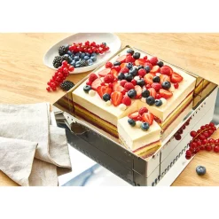 Cadre entremets carré adaptable inox 16 cm De Buyer