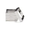 4 cadres à tarte inox 8 cm Patisse