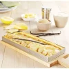 Cadre à tarte perforé rectangle 28 x 11 cm De Buyer