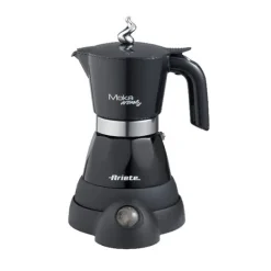 Cafetière italienne électrique Moka 400 W noire Ariete