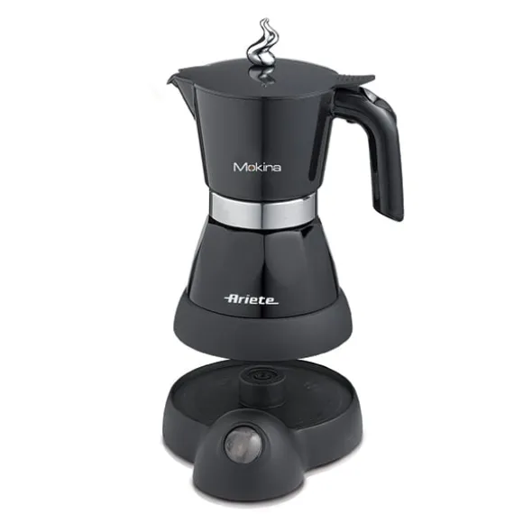 Cafetière italienne électrique Moka 400 W noire Ariete