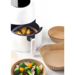 Caissettes pour friteuses à air carrées 50 pièces Ibili
