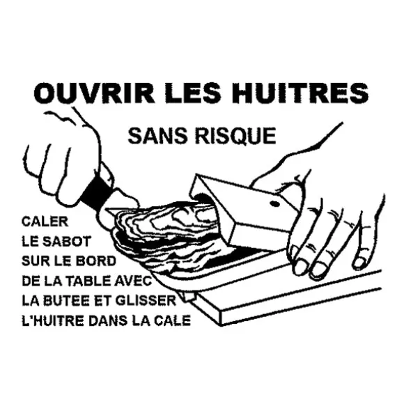 Cale-huître avec lancette Roger Orfèvre