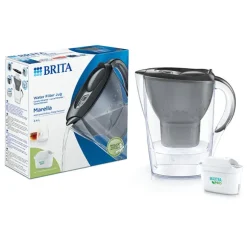 Carafe filtrante Marella graphite 2,4 L et filtre Maxtra Pro Brita france