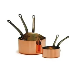 Casserole en cuivre massif 20 cm Baumalu