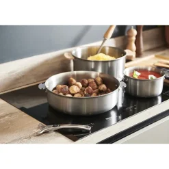Casserole inox Alchimy Loqy sans manche 16 cm De Buyer
