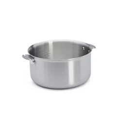 Casserole inox Alchimy Loqy sans manche 24 cm De Buyer