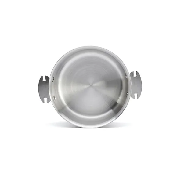 Casserole inox Alchimy Loqy sans manche 18 cm De Buyer