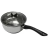 Casserole inox avec couvercle en verre 16 cm Baumalu